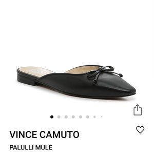 SIZE 8 | Vince Camuto Mules with Bow Accent